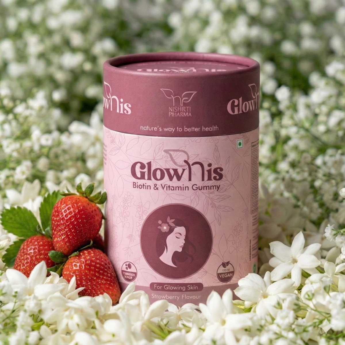 Glownis gummy packaging