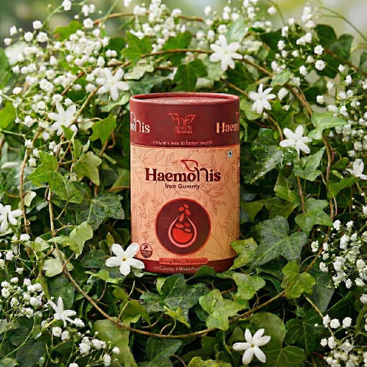 Haemonis gummy packaging